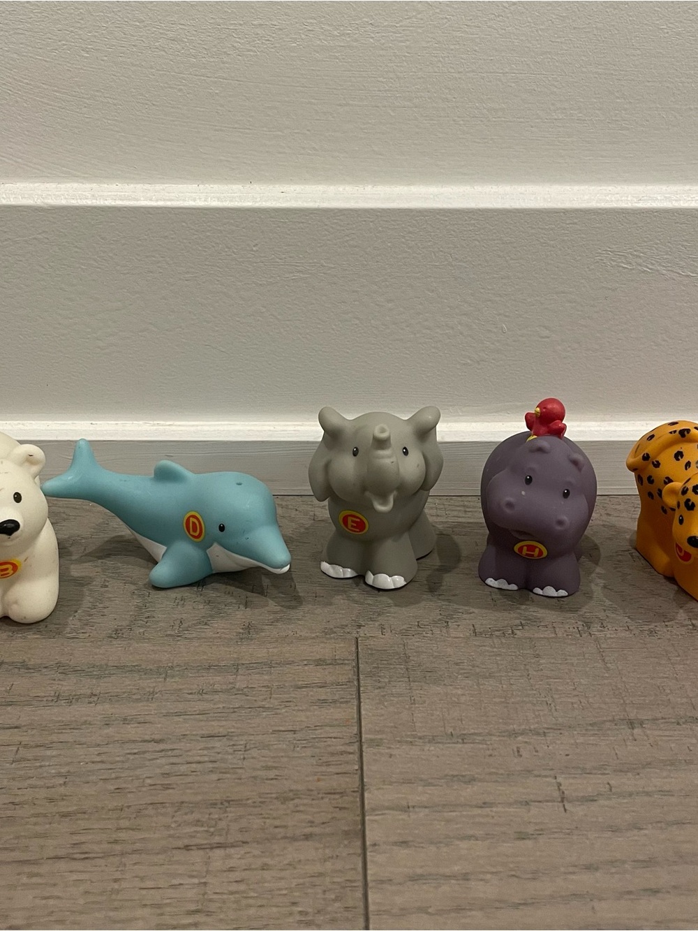 16 Fisher Price Little People Alphabet Animals - Picture 7 of 12